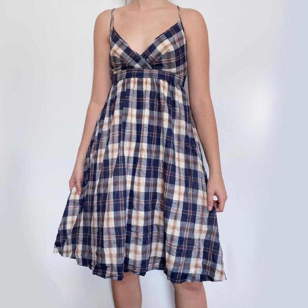 J. Crew Plaid Dress